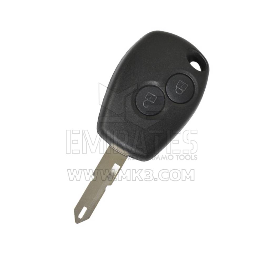 Guscio chiave telecomando REN Dacia Logan 2 pulsanti lama NE72 / NE73