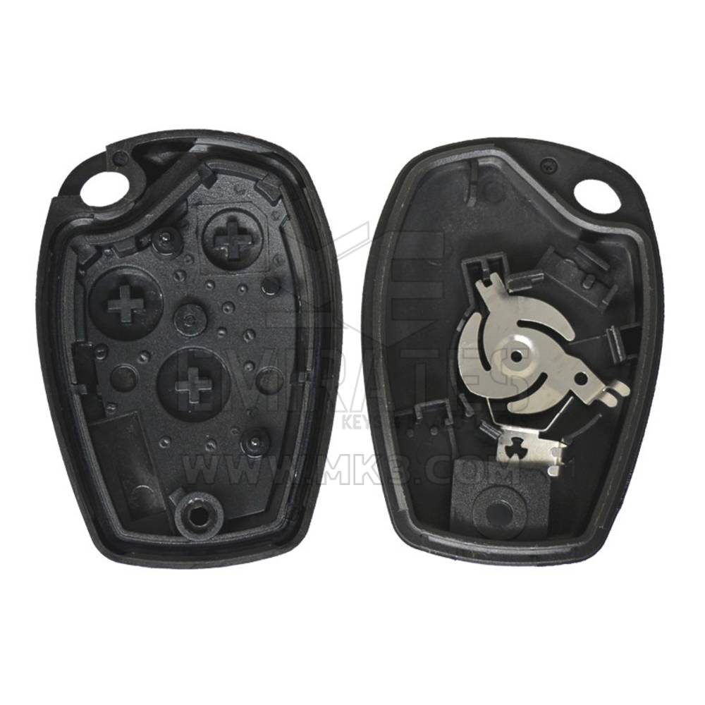 High Quality Aftermarket Renault Dacia Logan Remote Key Shell 3 Buttons NE72 / NE73 Blade, Key fob shells replacement at Low Prices | Emirates Keys
