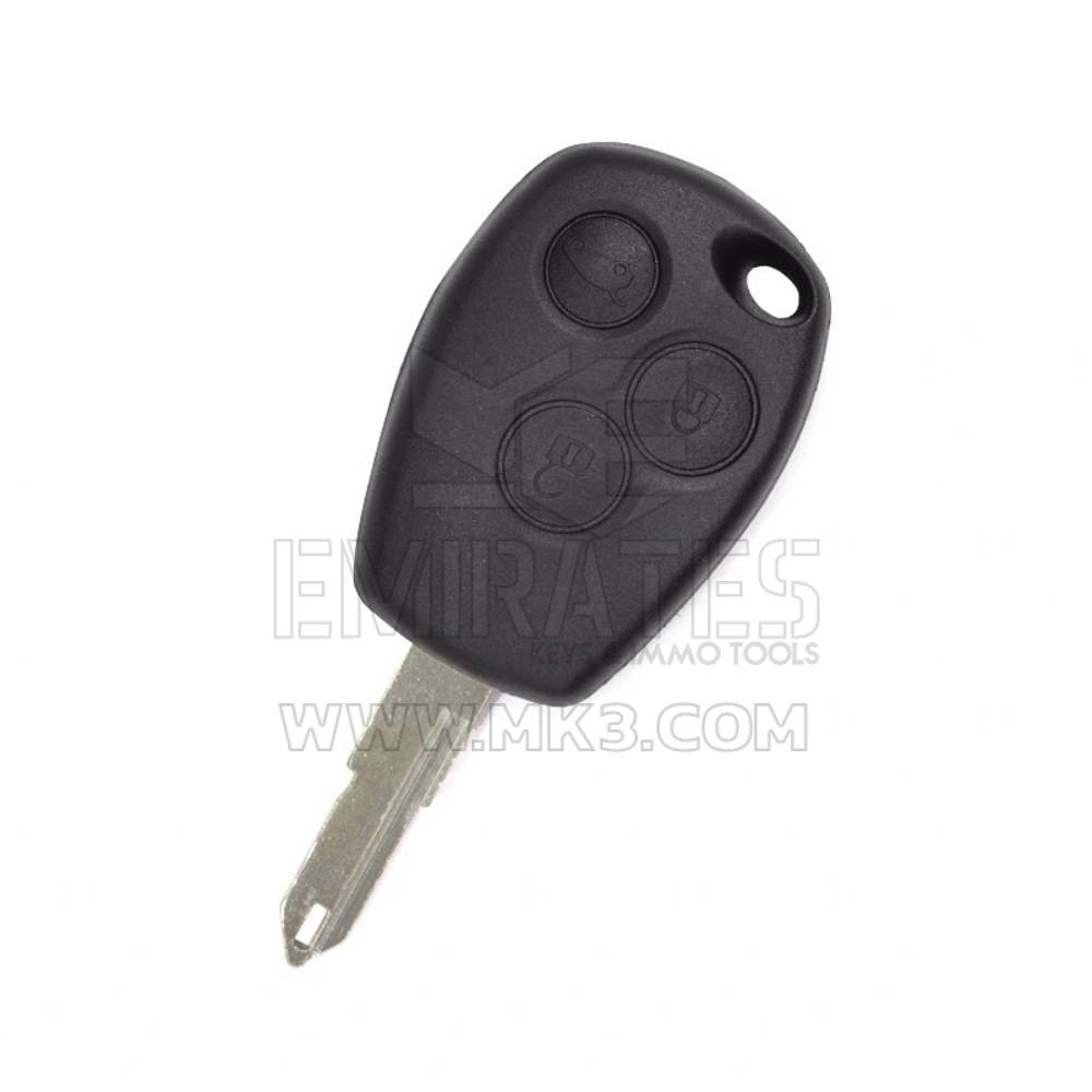 Coque de clé télécommande REN Dacia Logan, 3 boutons, lame NE72/NE73