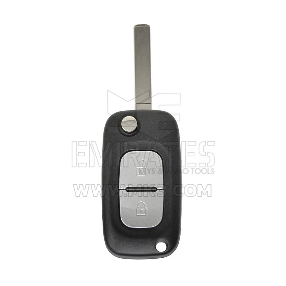 High Quality Aftermarket REN - Renault Clio Flip Remote Key Shell 2 Buttons, Remote key cover, Key fob shells replacement at Low Prices | Emirates Keys