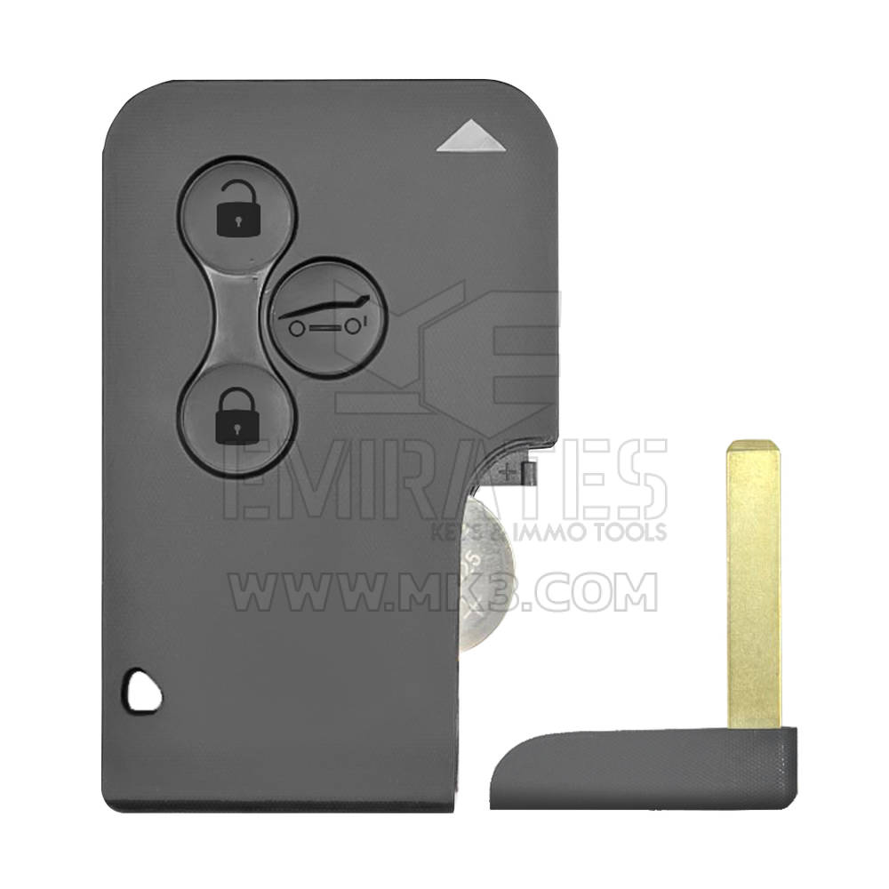 Renault Remote Key , NEW Renault Megane 2 Remote Key Card 3 Buttons 433MHz Transponder ID: PCF7947A  OEM Part Number: 7701209132 - 7701209135High Quality - MK3 Keys Remotes | Emirates Keys