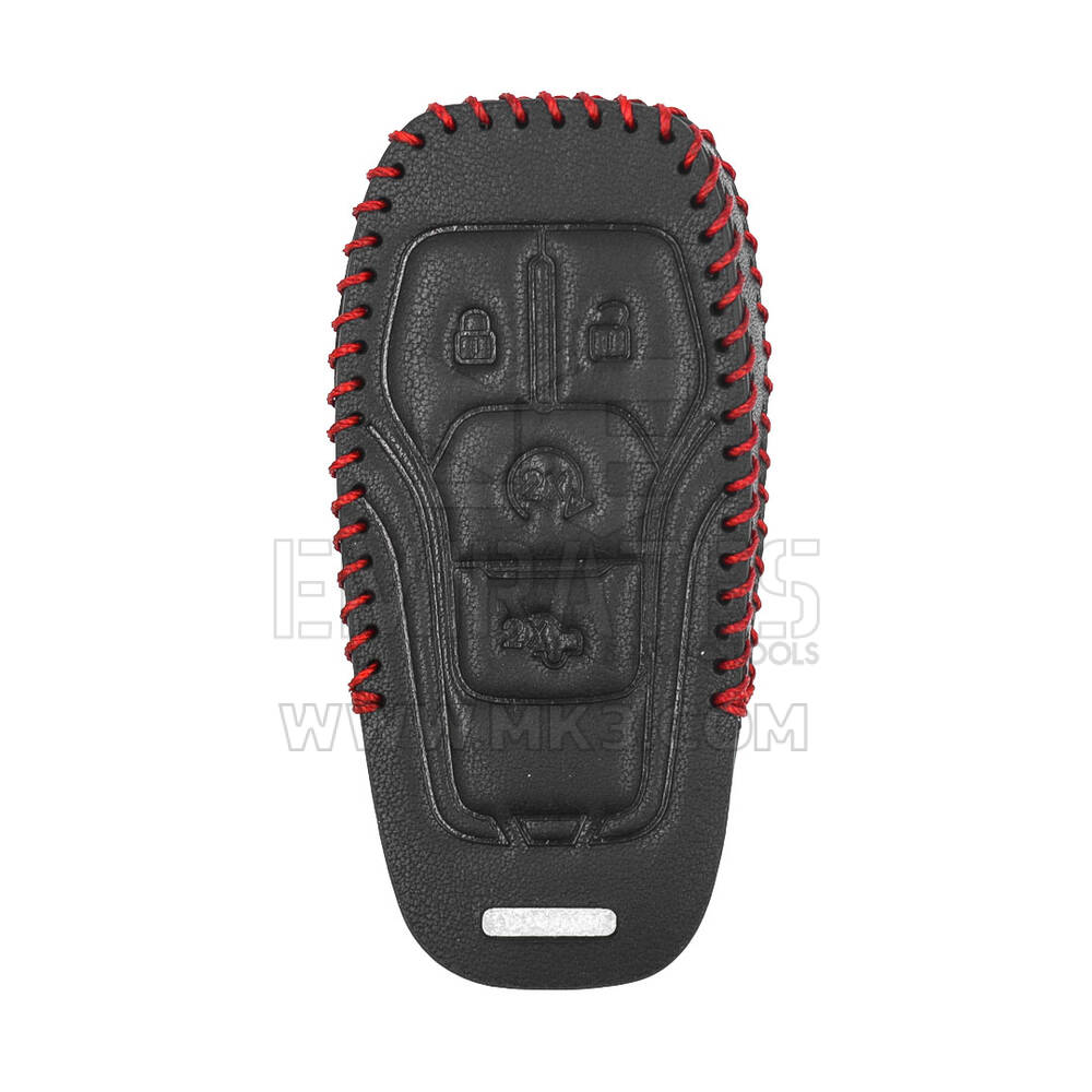 Funda de cuero para Lincoln Smart Remote Key 4 Botones LK-A | mk3