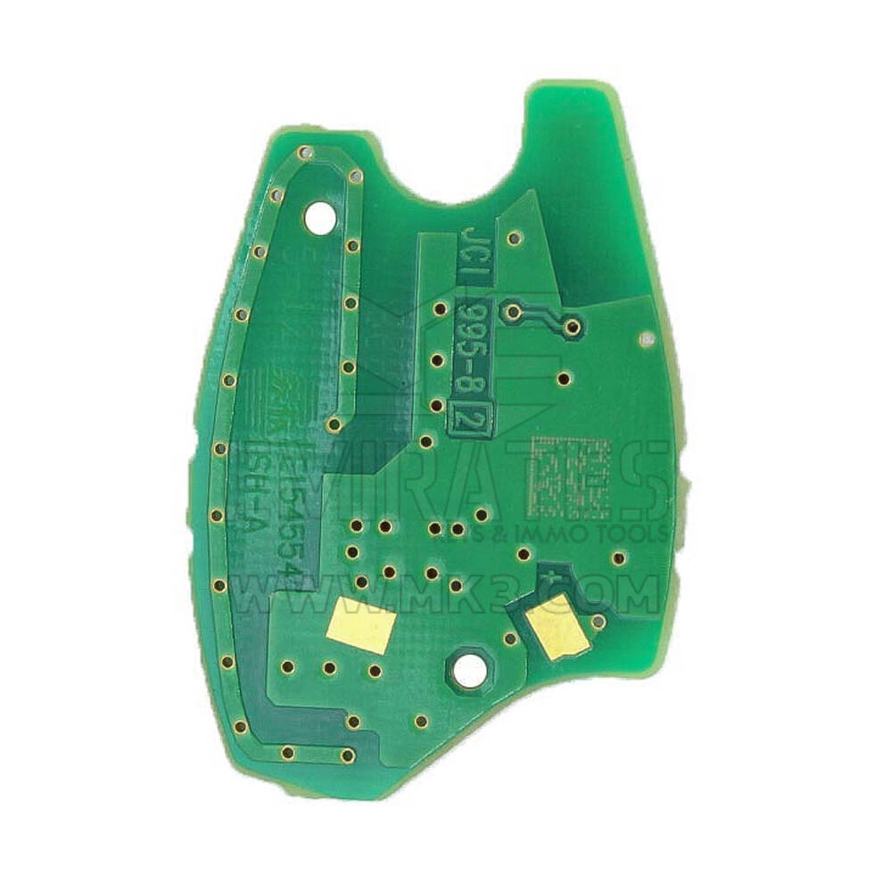 Carte PCB de clé à distance d'origine Renault Duster 2 boutons 433MHz | MK3