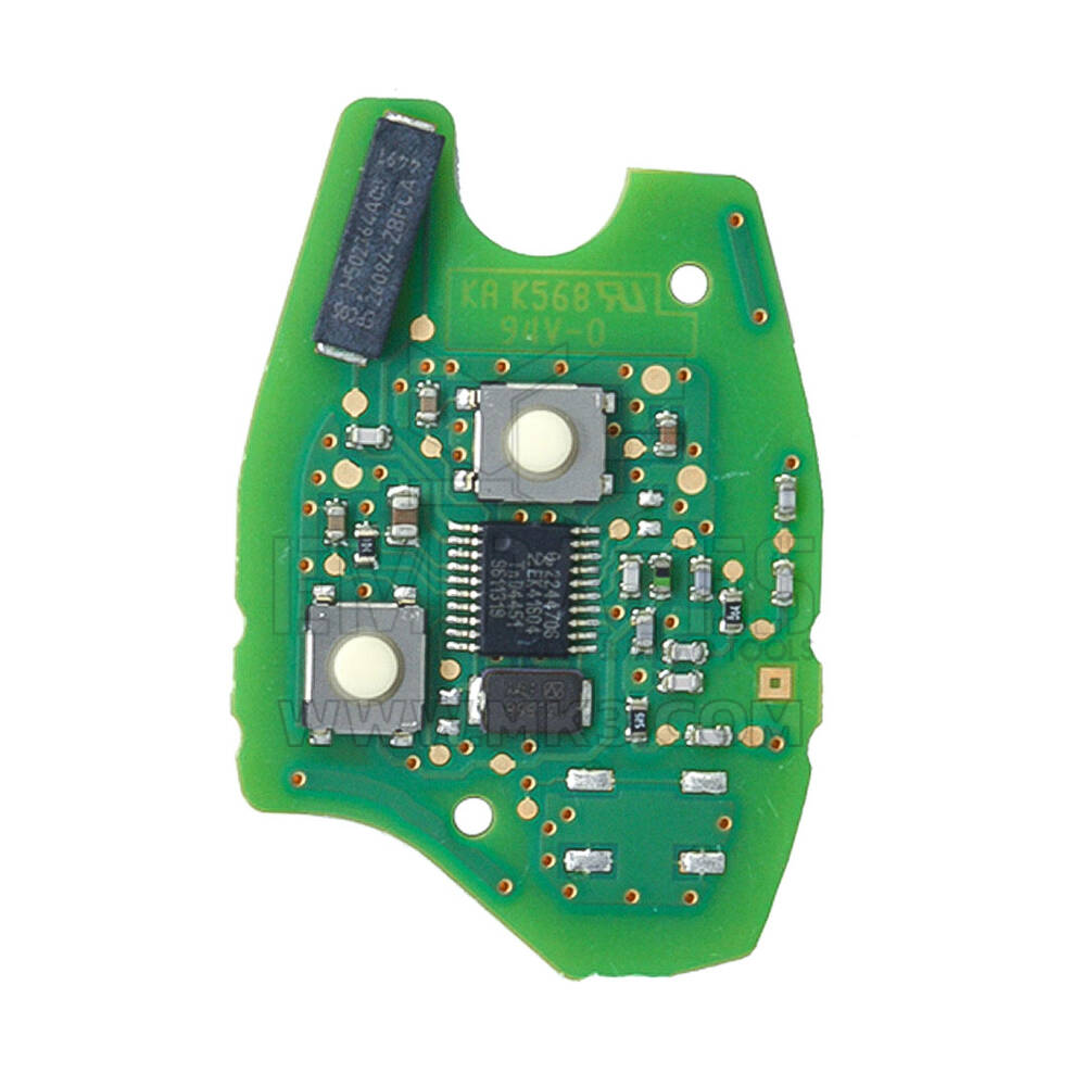 REN Duster 2016-2017 PCB remoto genuino 2 botones PCF7961M transpondedor