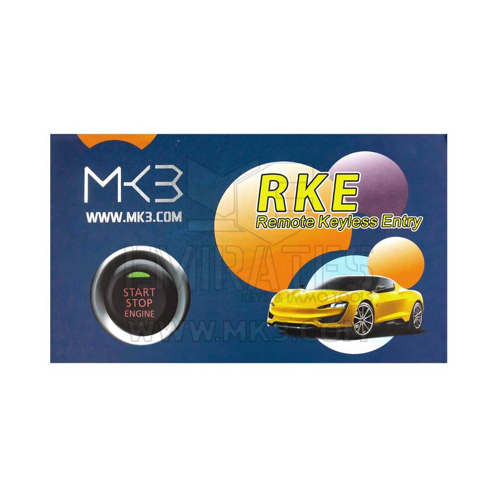 Universal Engine Start System Kia Smart Key E680 Emirates Keys Keyless Entry & Engine Start Systems Alarm System High Quality Best Prices