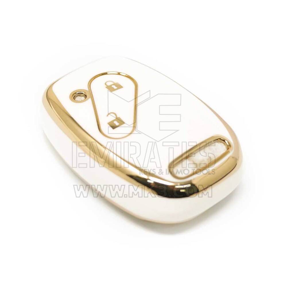 nueva cubierta de alta calidad nano del mercado de accesorios para cubierta de alta calidad nano para llave remota honda 2 botones color blanco j11j | Claves de los Emiratos