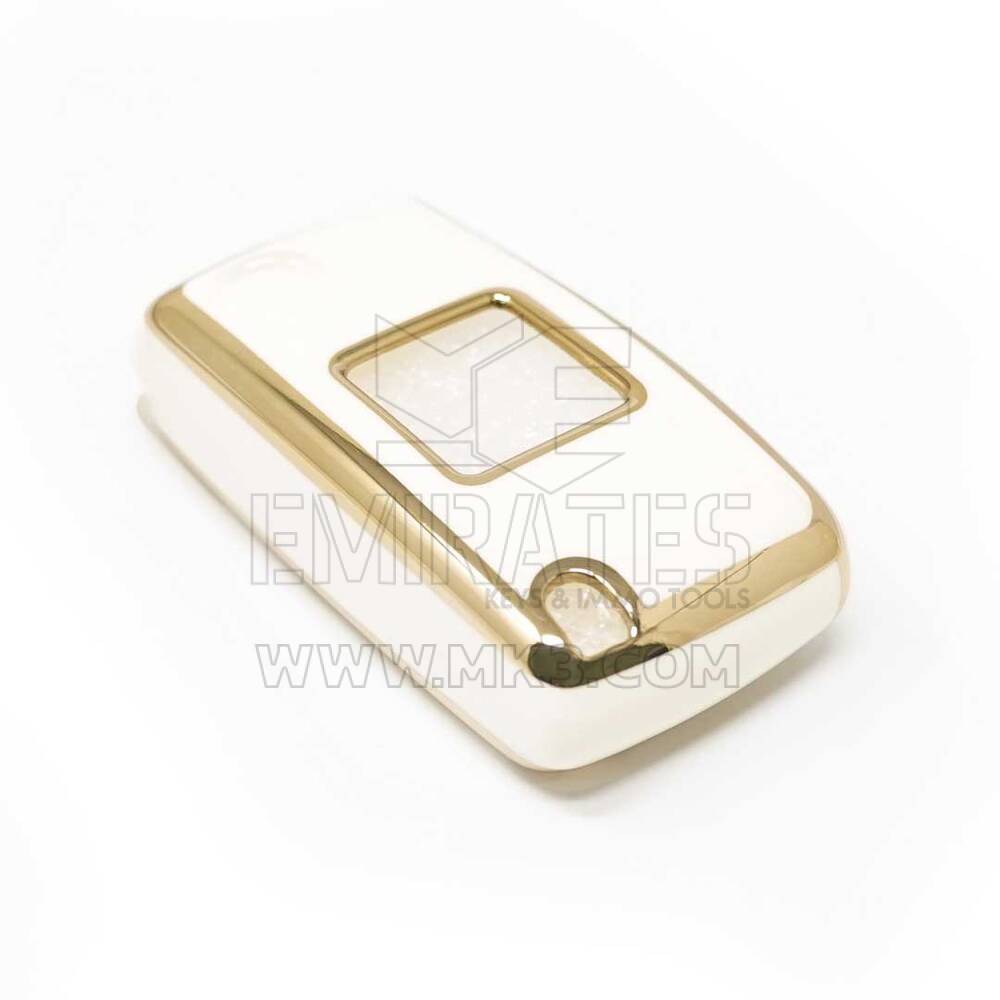 New Aftermarket Nano High Quality Cover For Peugeot Remote Key 2 Buttons White Color D11J2 | Emirates Keys