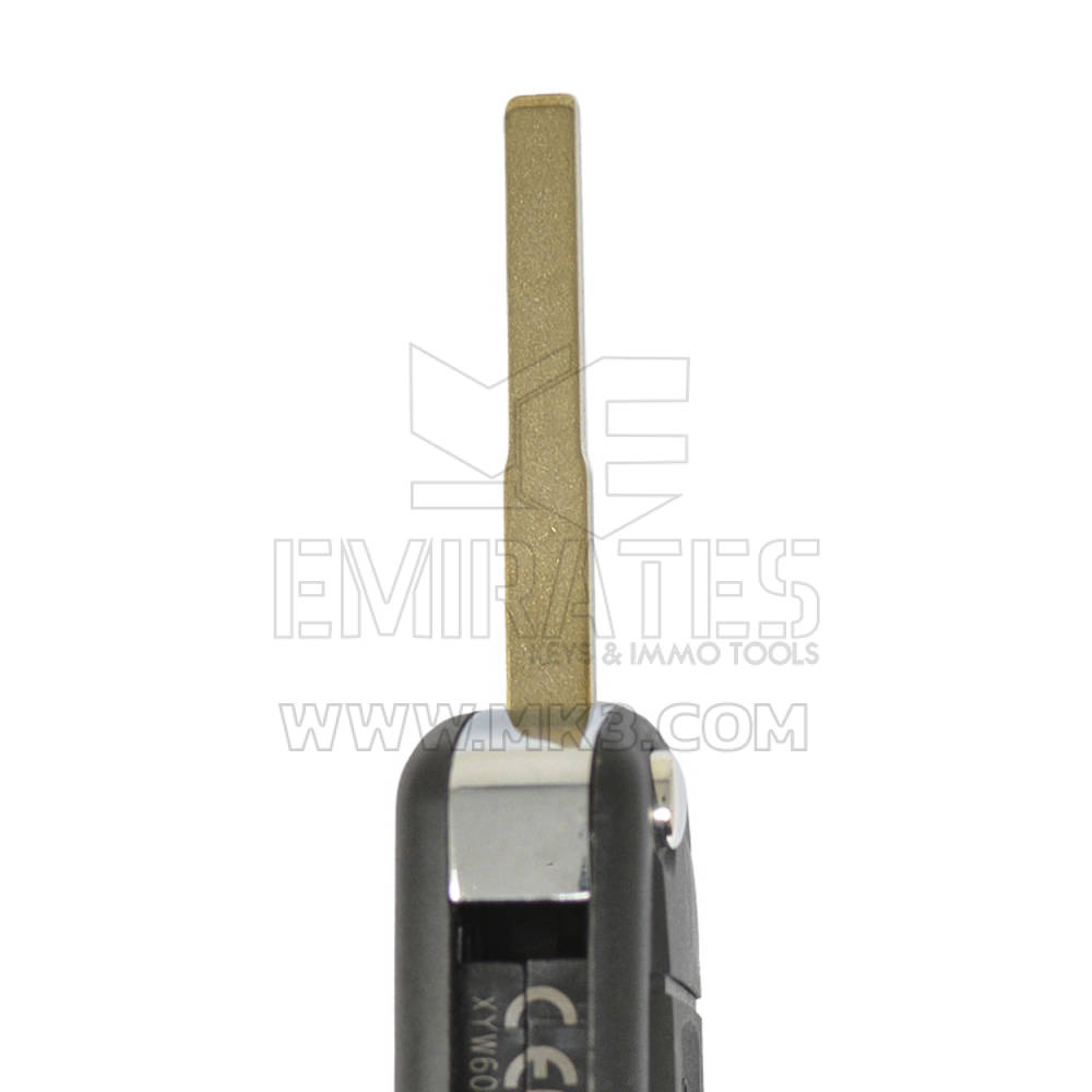 Guscio chiave telecomando Range Rover Flip di alta qualità aftermarket, lama HU101 a 3 pulsanti, copri chiave telecomando Emirates Keys, sostituzione gusci portachiavi a prezzi bassi