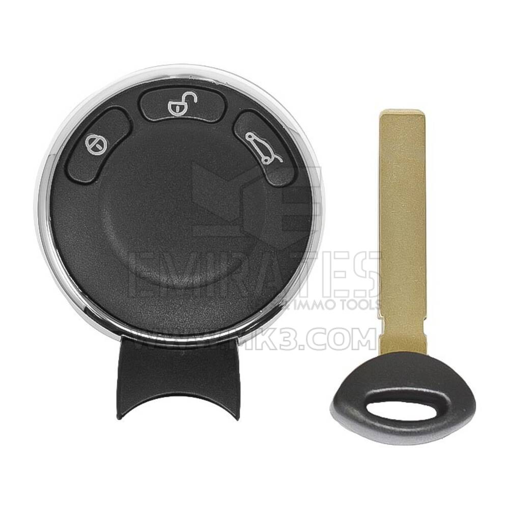 High Quality Mini Cooper Smart Remote Key Shell 3 Buttons, Emirates Keys Remote key cover, Key fob shells replacement at Low Prices.