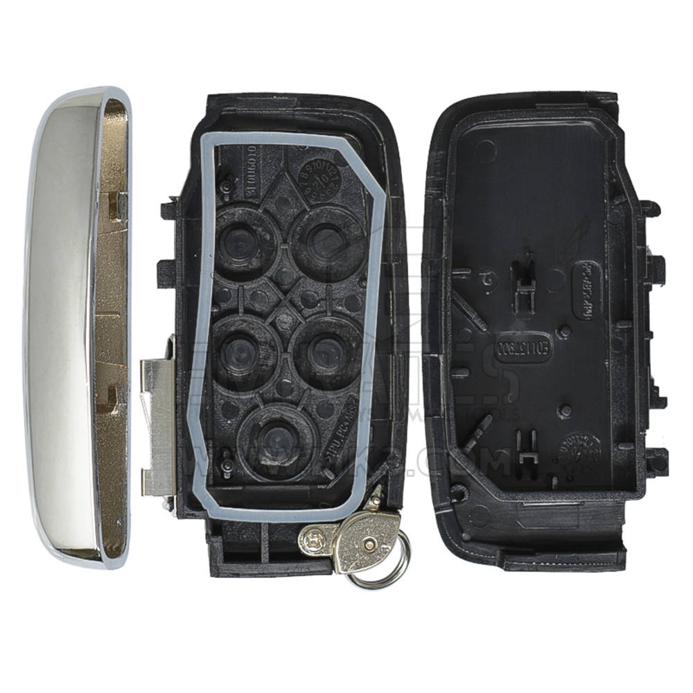 Capa de chave remota inteligente Range Rover 2014 de alta qualidade com 5 botões, capa de chave remota Emirates Keys, substituição de conchas de chaveiro a preços baixos.