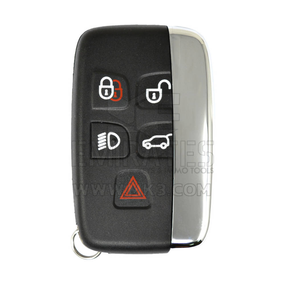 Coque de clé télécommande intelligente Range Rover 2014, 5 boutons