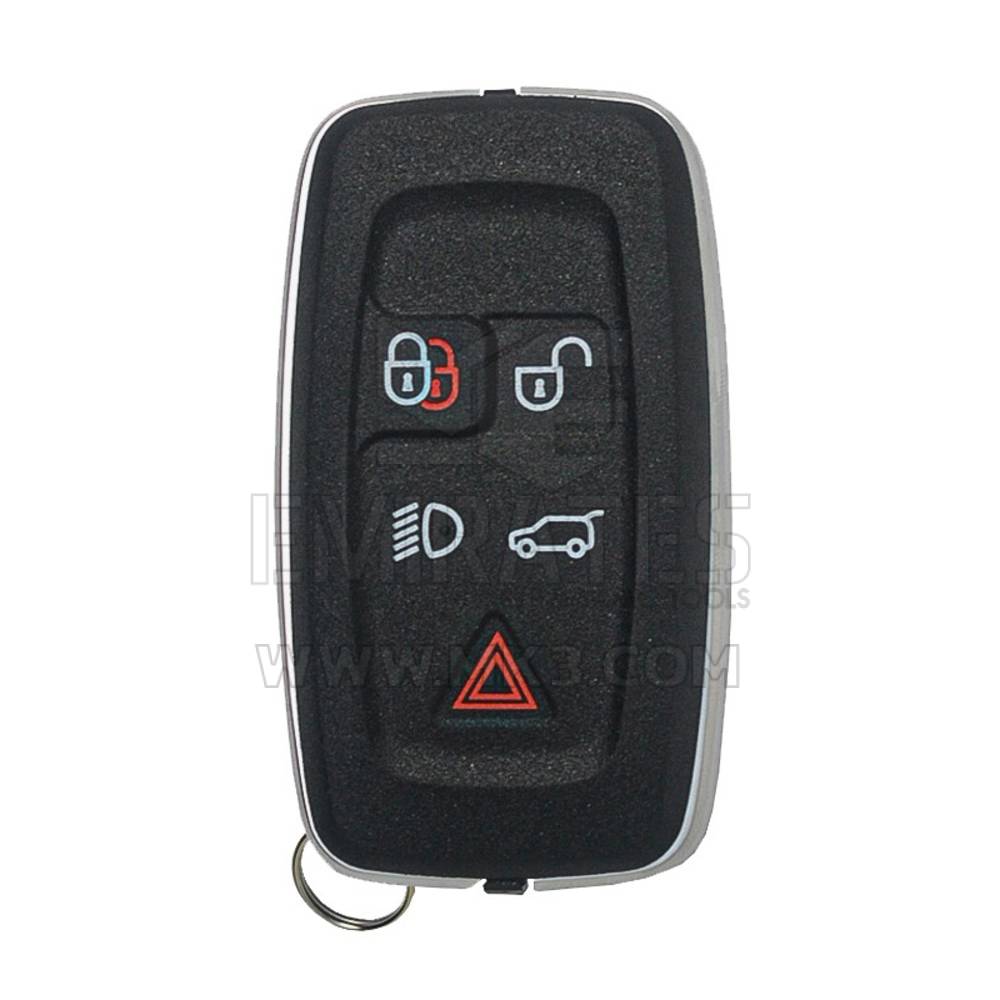 Coque de clé télécommande intelligente Range Rover 2010-2012, 5 boutons