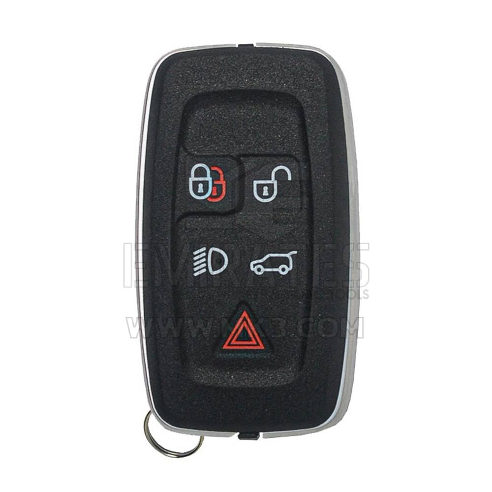 Coque de clé télécommande intelligente 5 boutons pour Range Rover 2010-2012