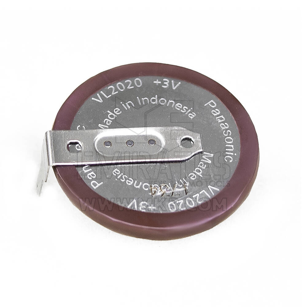 Mini Cooper Uzaktan Anahtar 180 Derece için Panasonic VL2020 Şarj Edilebilir Orijinal Pil