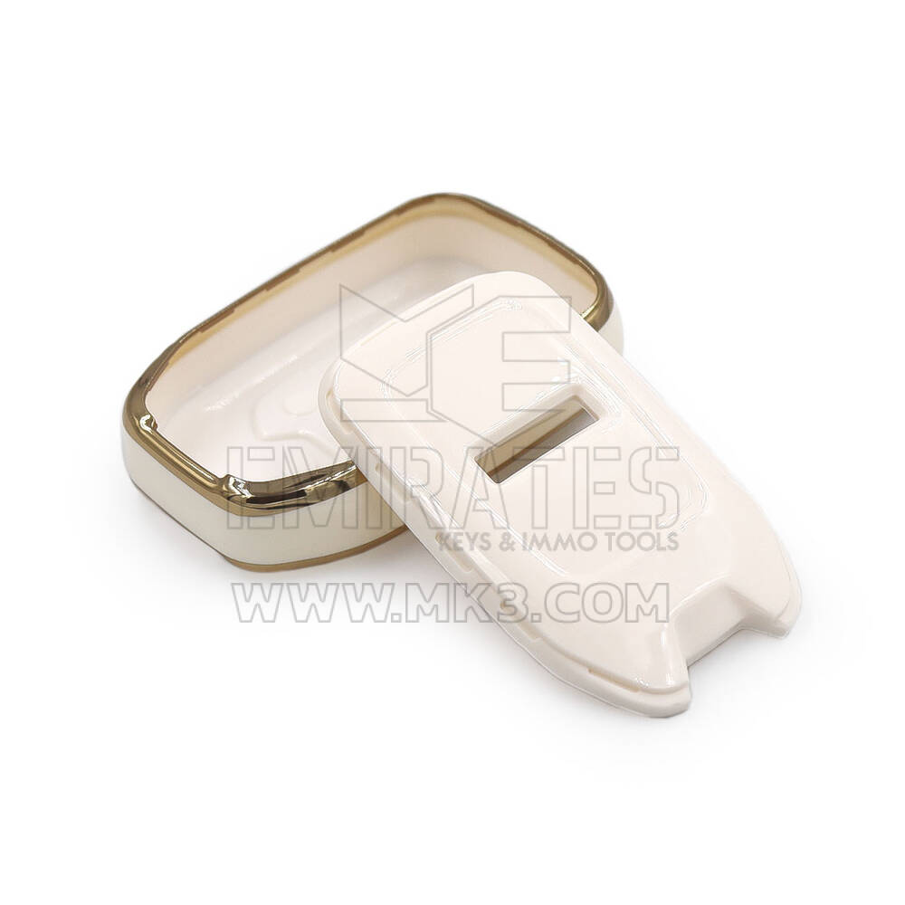 nueva cubierta de llave inteligente nano de alta calidad del mercado de accesorios para llave remota de GMC 5 + 1 botones color blanco | Claves de los Emiratos