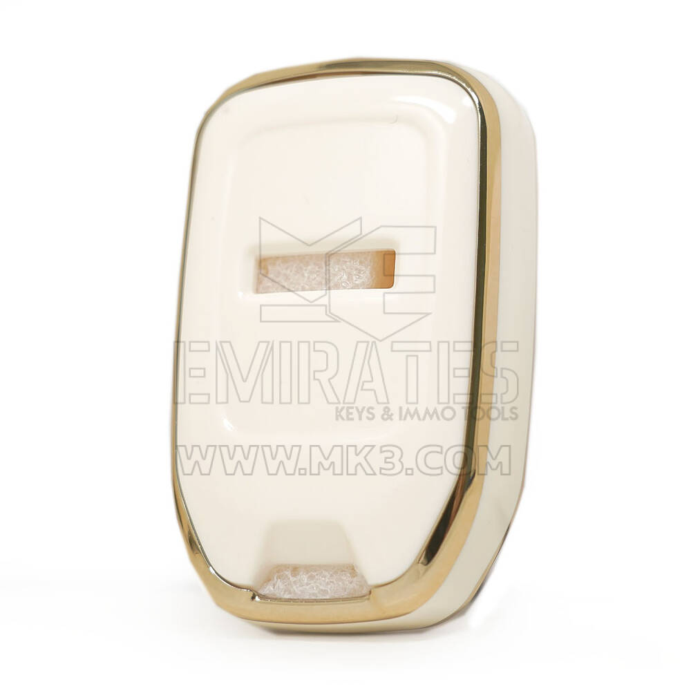 Nano Cover Para GMC Smart Key 4+1 Botones Color Blanco | mk3