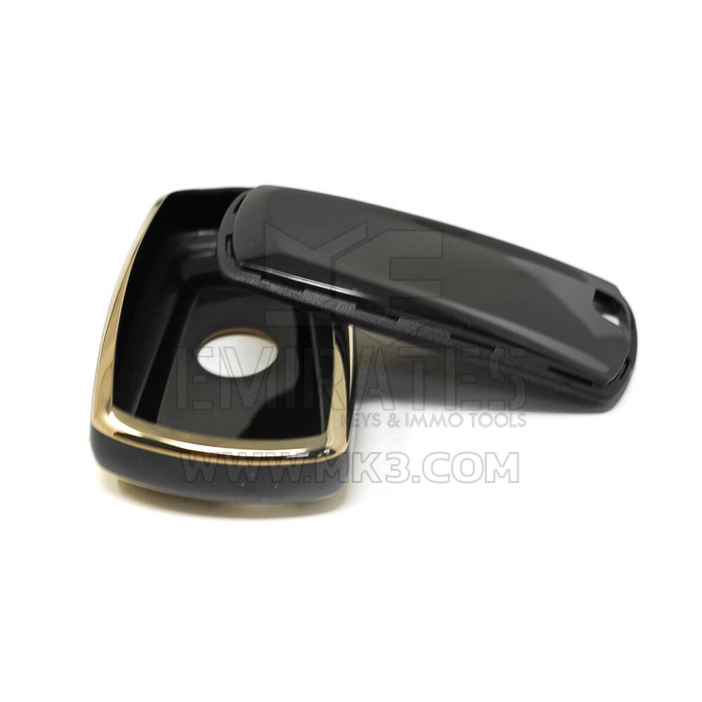 nueva cubierta de alta calidad nano del mercado de accesorios para bmw cas4 llave remota 3 botones color negro | Claves de los Emiratos