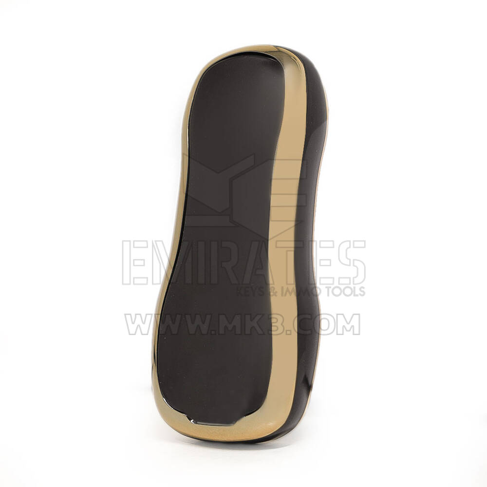 Nano Cover Para Porsche Remote Key 3 Botones Color Negro | mk3