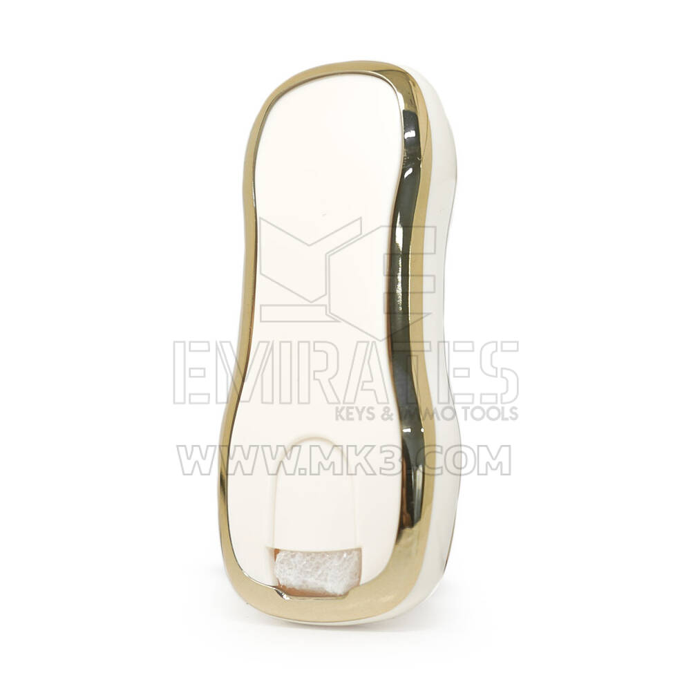 Nano Cover Para Porsche Cayenne Remote Key 3 Botones Blanco | mk3