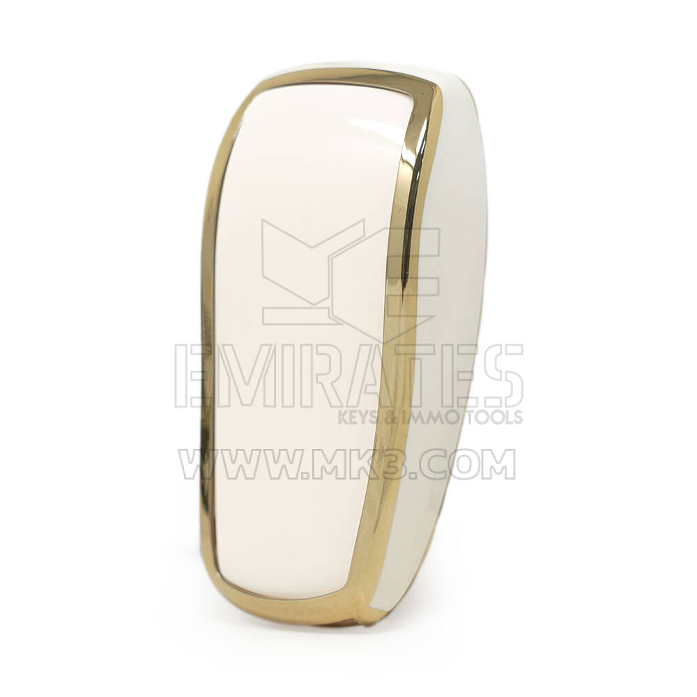 Capa Nano Para Mercedes E Series Chave Remota 2 Botões Branco | MK3