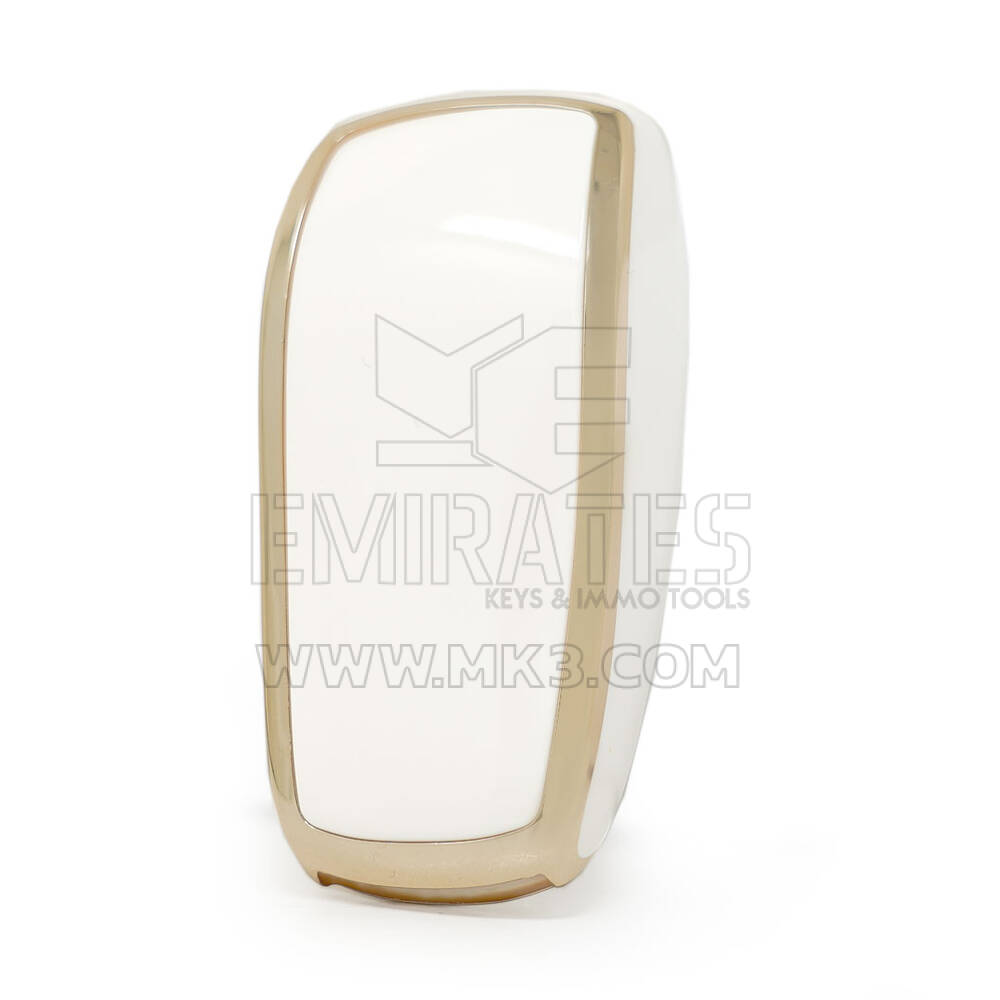 Capa Nano Para Mercedes E Series Chave Remota 3 Botões Branco | MK3