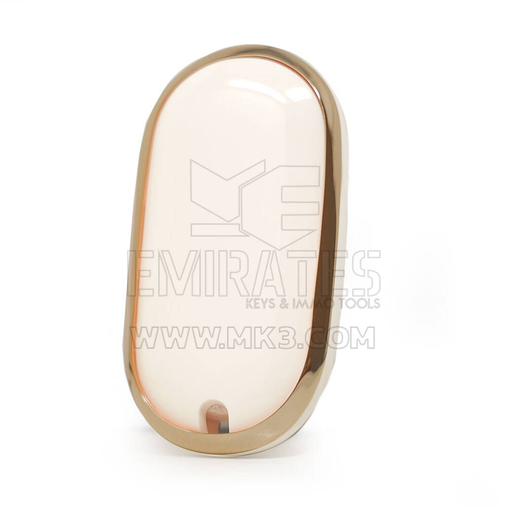 Nano Cover For Mercedes S Class Remote Key 3 Buttons White | МК3