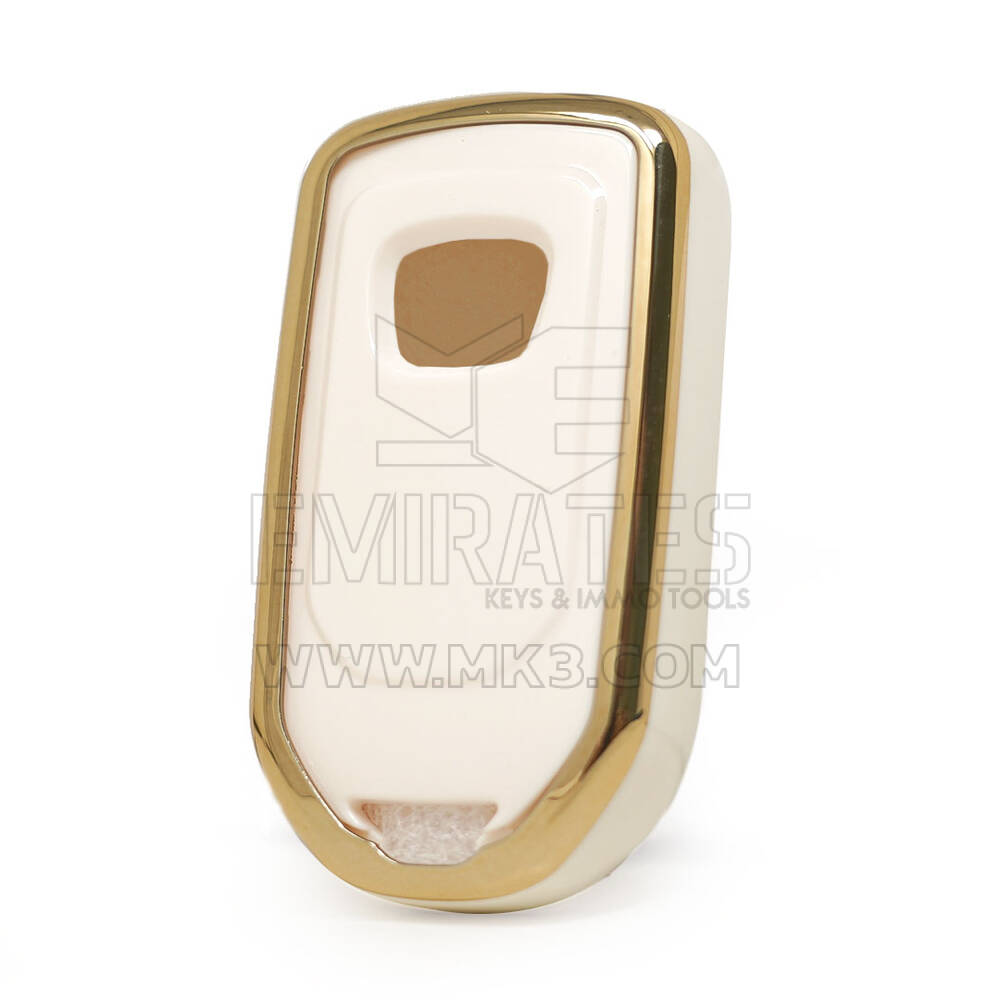Nano Cover For Honda Remote Key 4+1 Buttons White Color | MK3
