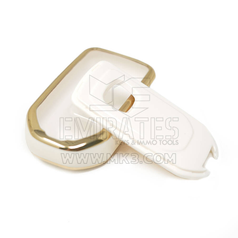 Nouvelle couverture de haute qualité Nano Aftermarket pour Honda Remote Key 4 + 1 boutons démarrage automatique couleur blanche | Clés Emirates