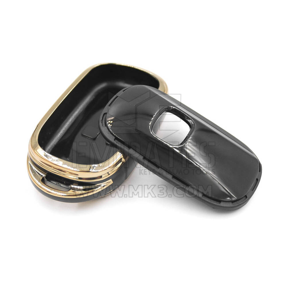 New Aftermarket Nano High Quality Cover For New Honda Remote Key 4 Buttons Black Color | Emirates Keys