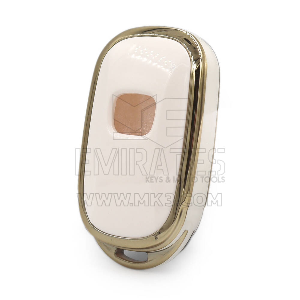 Nano Cover For New Honda Remote Key 4 Buttons White Color | MK3