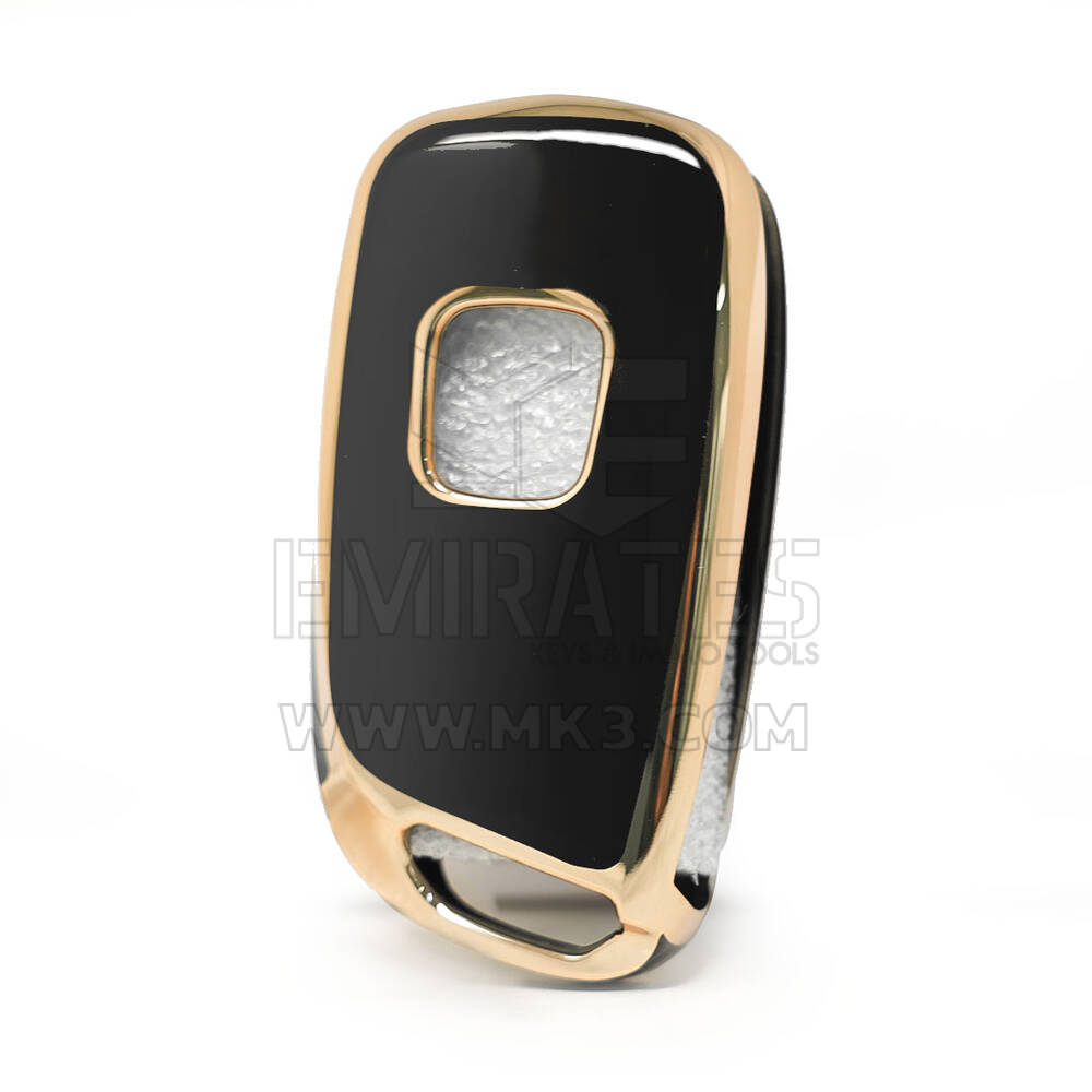 Nano Cover per chiave telecomando Peugeot Flip 3 pulsanti nero | MK3