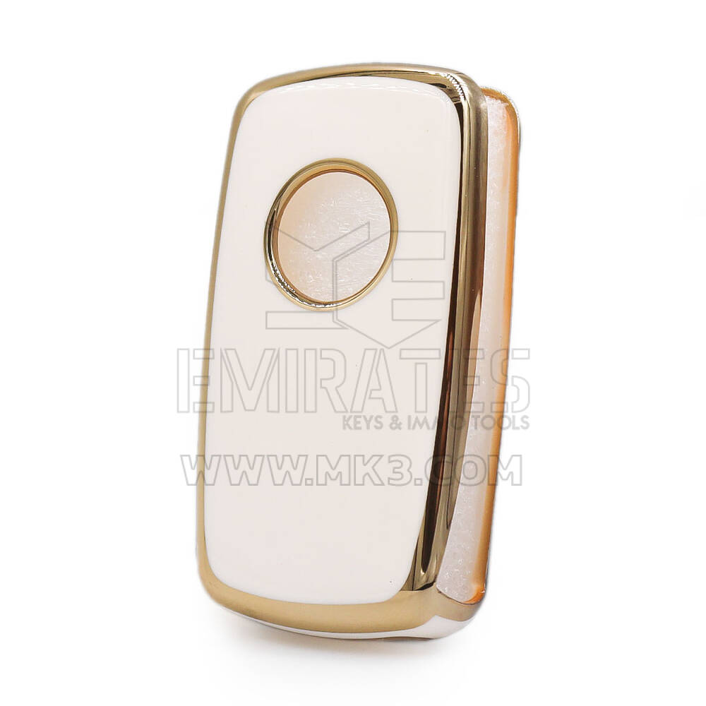 Nano  Cover For Volkswagen Remote Key 3 Buttons White Color | MK3