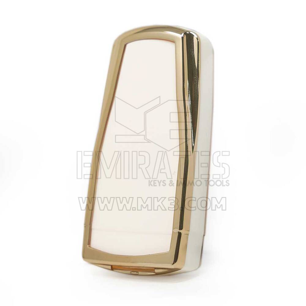 Nano Capa Para VW Passat Chave Remota 3 Botões Branco | MK3