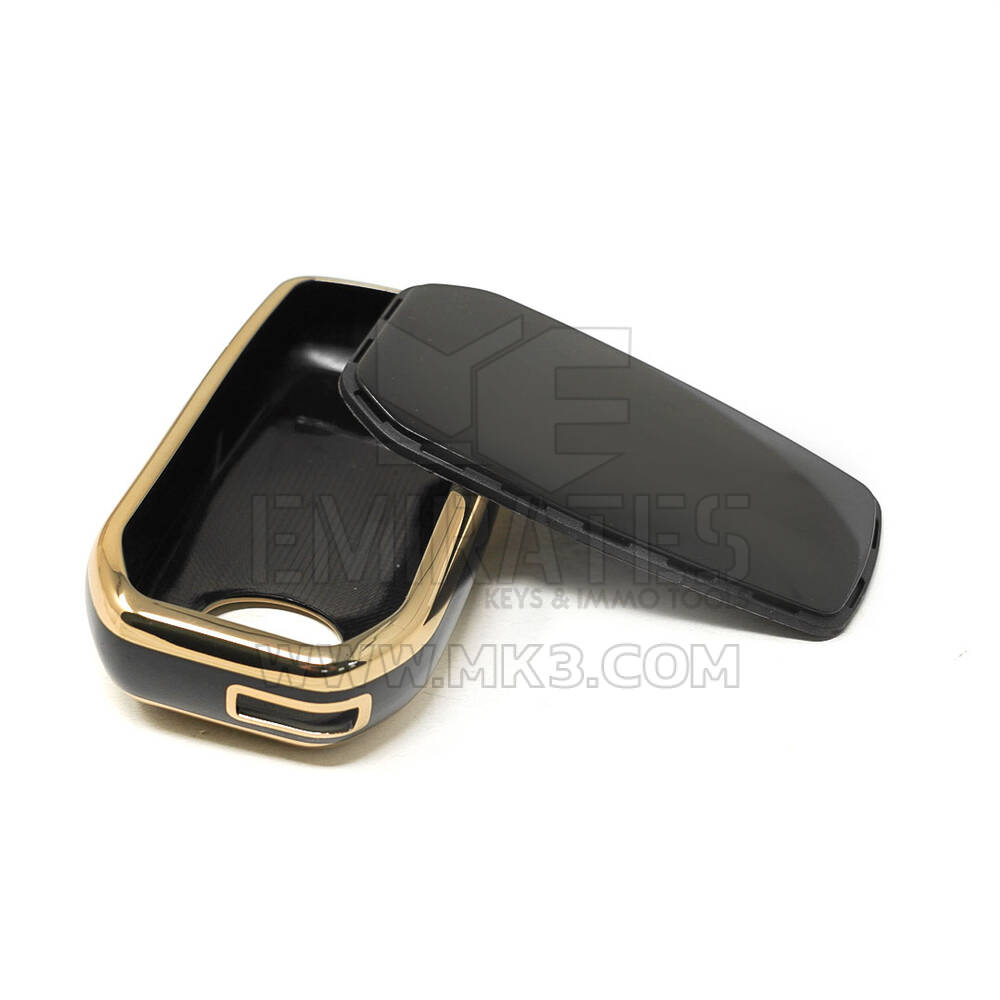 New Aftermarket Nano High Quality Cover For Toyota Remote Key 3 Buttons Black Color | Emirates Keys