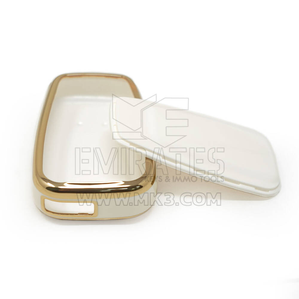 New Aftermarket Nano High Quality Cover For Toyota Prius C-RH Prado Remote Key 3 Buttons White Color | Emirates Keys