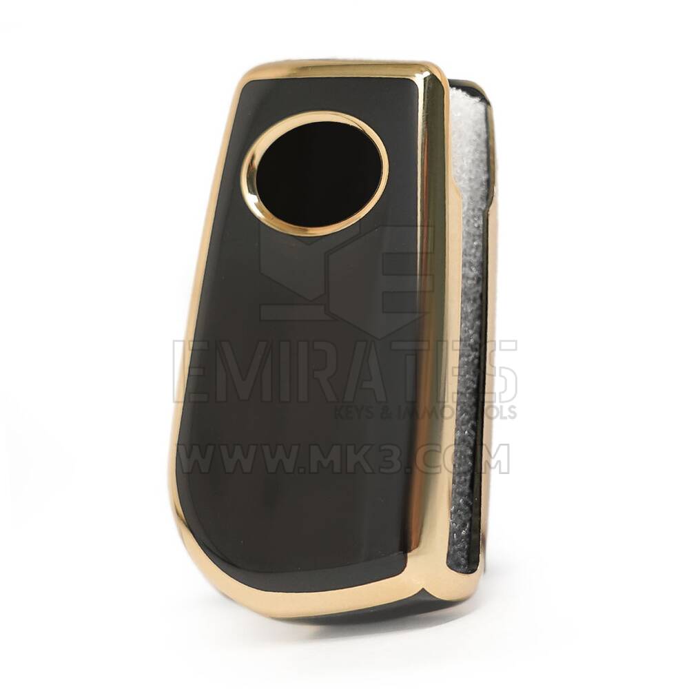 Nano Cover per chiave telecomando Toyota Flip 3 pulsanti nera | MK3