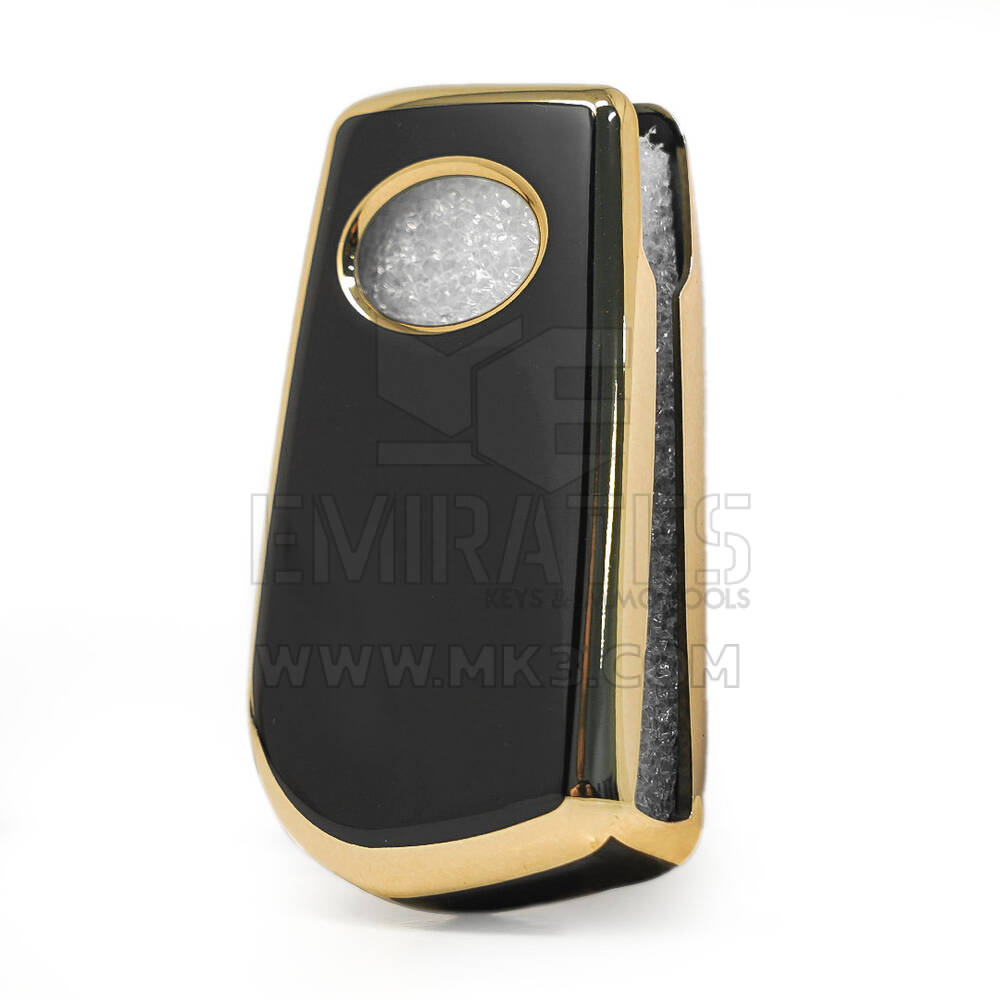 Nano Cover per chiave telecomando Toyota Flip 3+1 pulsanti nero | MK3