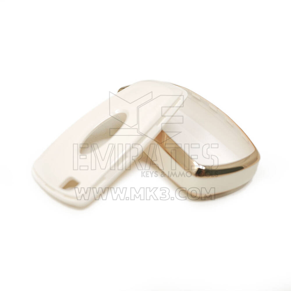 Nueva cubierta de alta calidad Nano del mercado de accesorios para Ford Remote Key 4 botones Color blanco | Claves de los Emiratos