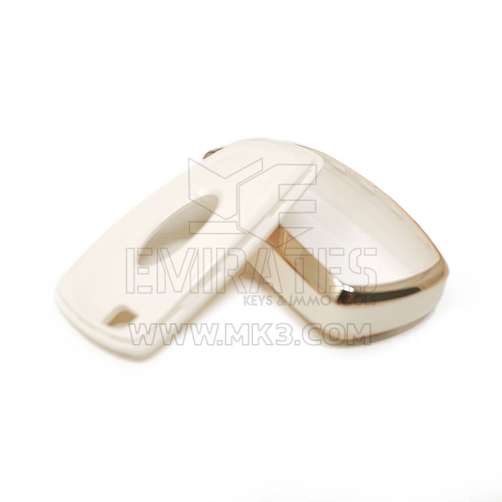 Nouvelle couverture de haute qualité Nano Aftermarket pour clé à distance Ford 4 boutons couleur blanche | Clés Emirates