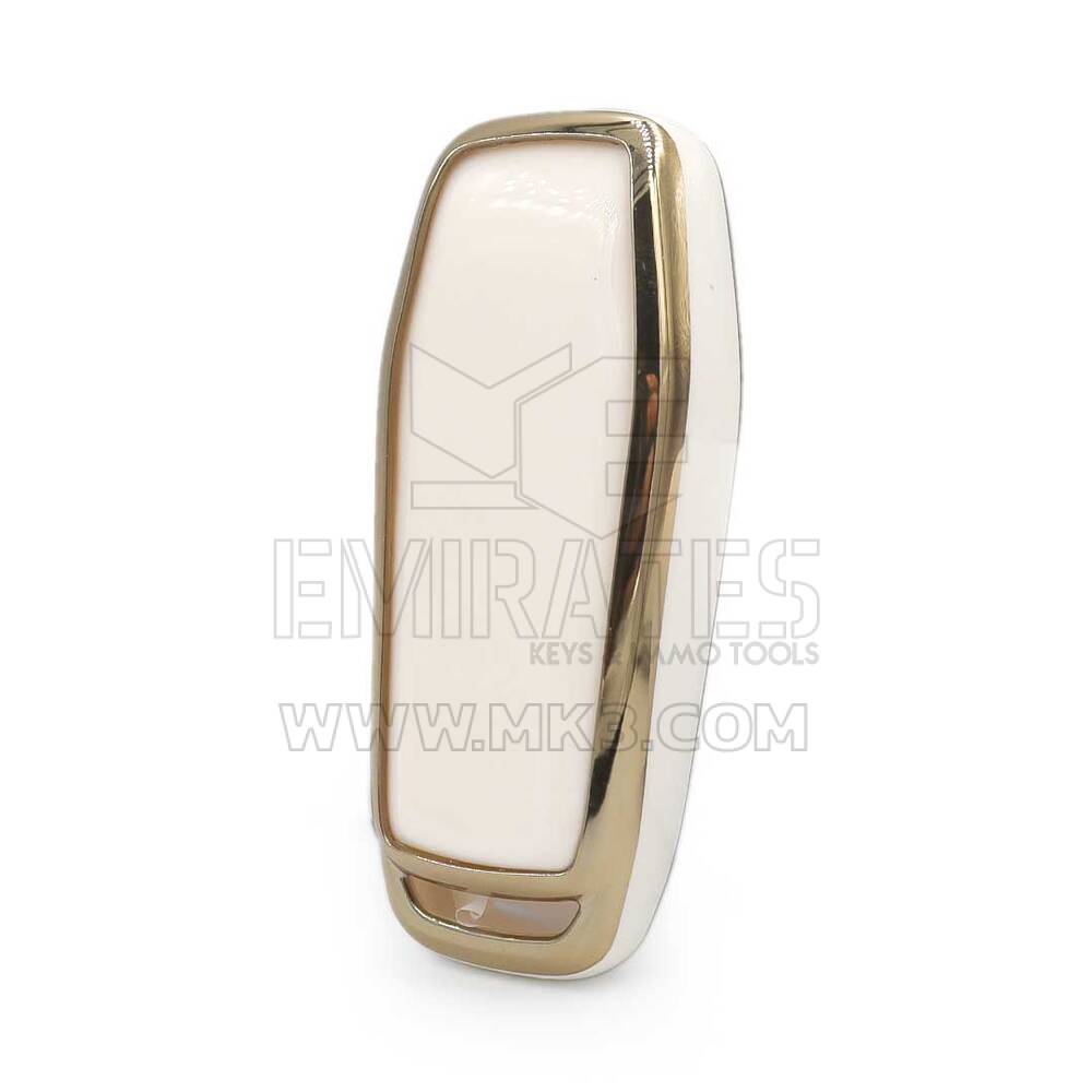 Nano Cover per chiave telecomando Ford Edge 3 pulsanti colore bianco | MK3