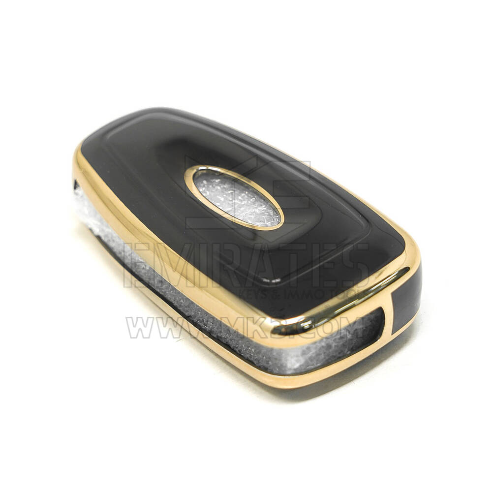 New Aftermarket Nano High Quality Cover For Ford Flip Remote Key 3 Buttons Black Color | Emirates Keys