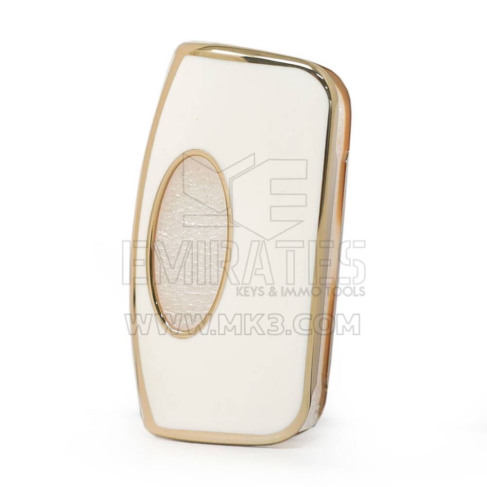 Nano Cover per chiave telecomando Ford Focus Flip 3 pulsanti bianco | MK3