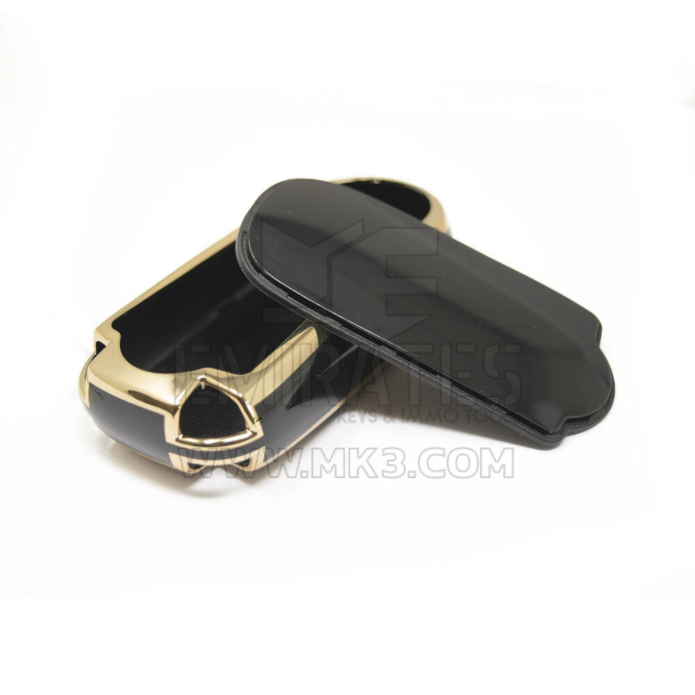 New Aftermarket Nano High Quality Cover For Jeep Remote Key 3 Buttons Black Color | Emirates Keys