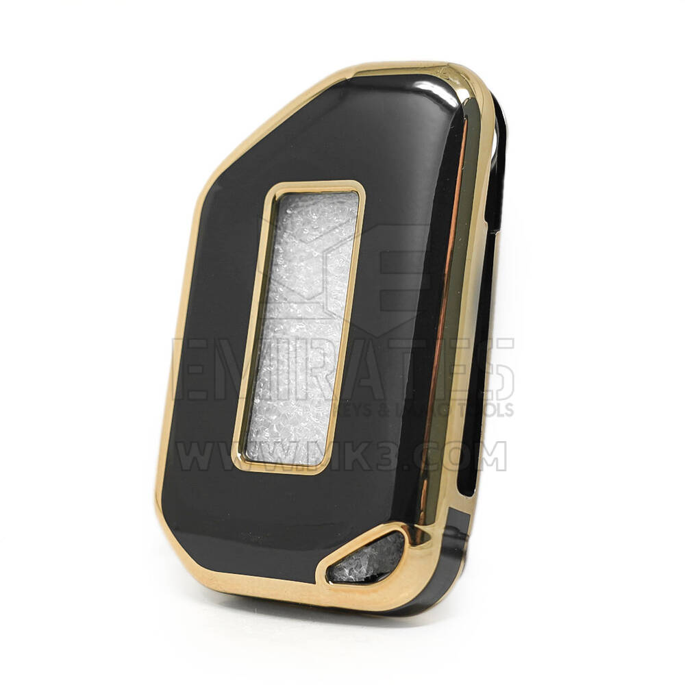 Nano Cover Para Jeep Flip Remote Key 3+1 Buttons Black Color | MK3