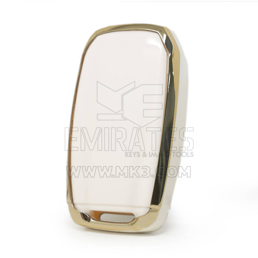Nano Cover Para Dodge Remote Key 3+1 Botões Cor Branca | MK3