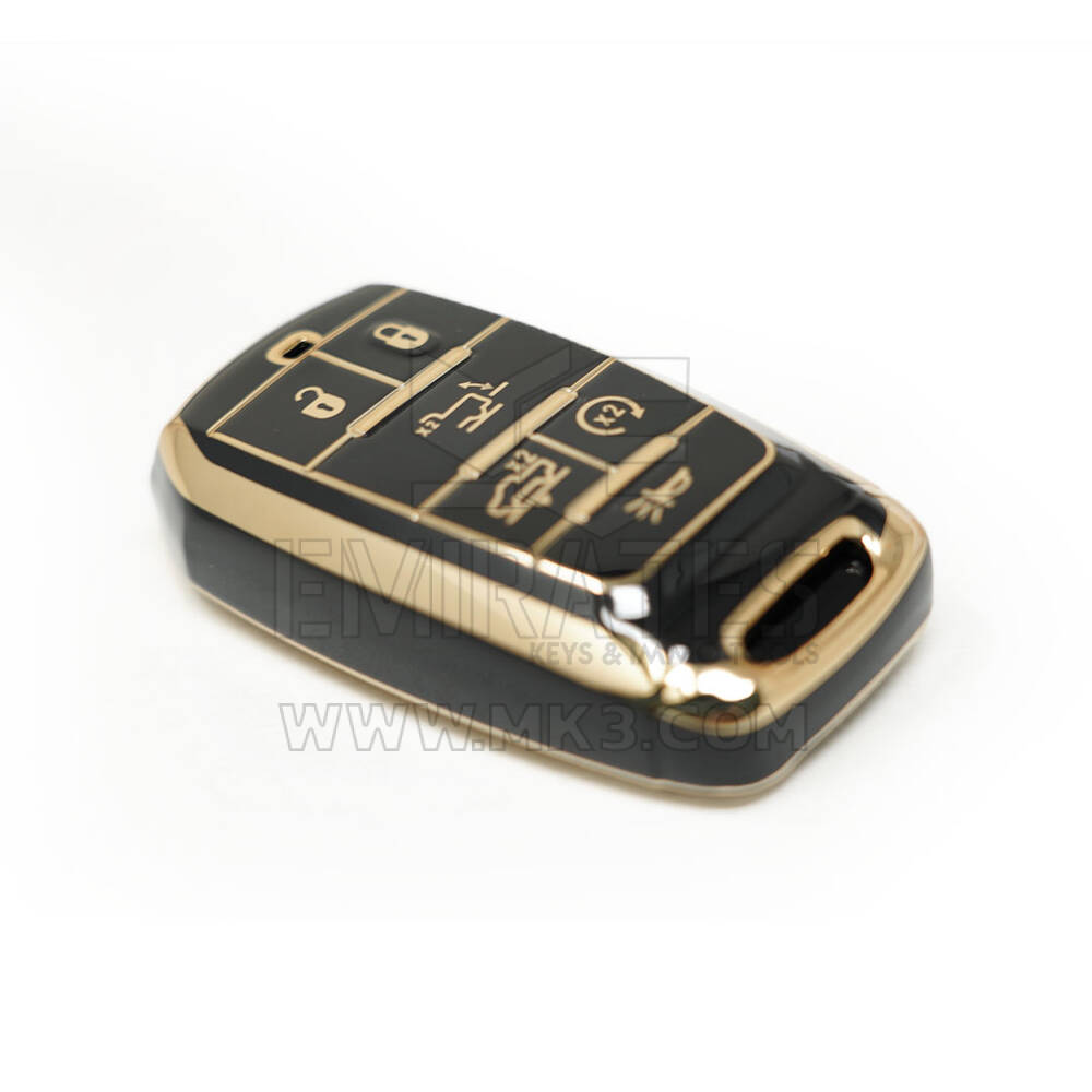 Nueva cubierta de alta calidad Nano del mercado de accesorios para Dodge Remote Key 5 + 1 botones Pickup Color | Claves de los Emiratos