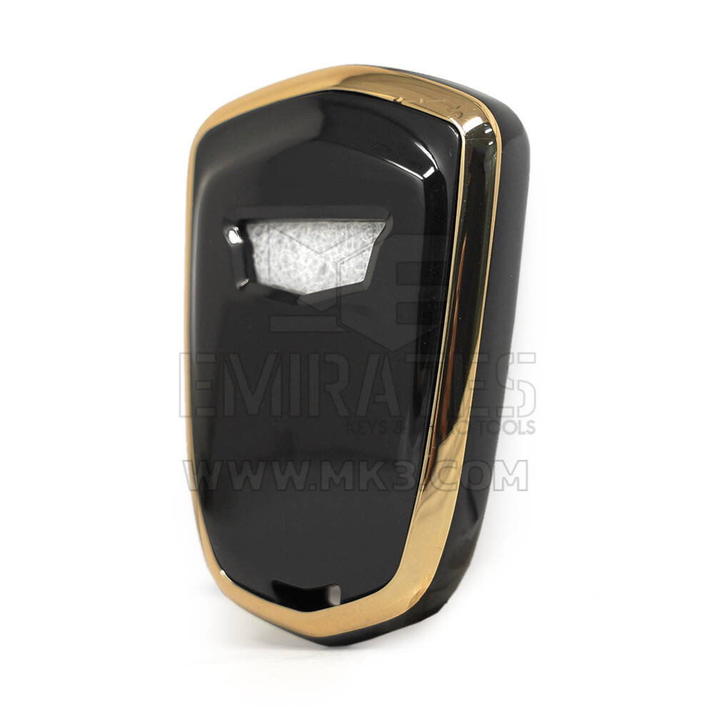 Nano Cover Per Chiave Telecomando Cadillac 4+1 Pulsanti Colore Nero | MK3