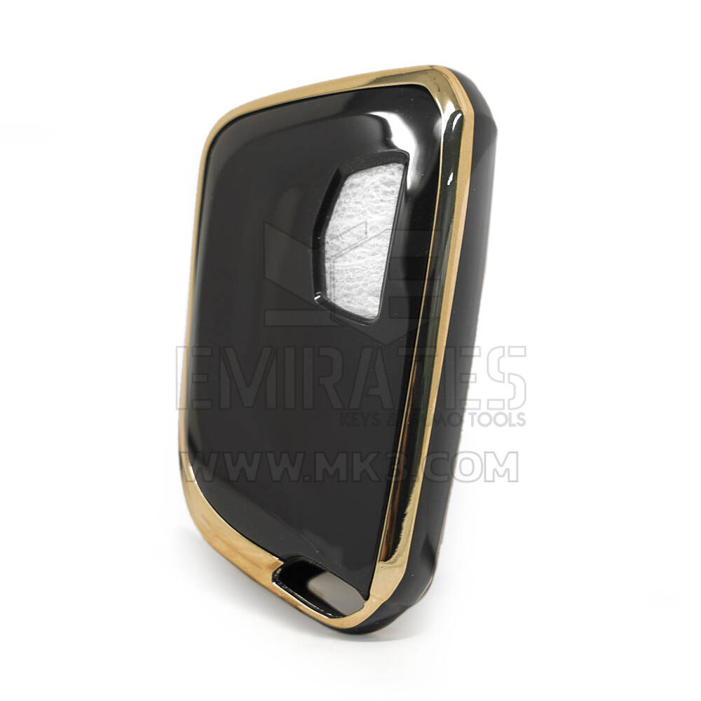 Nano Cover Para Cadillac Remote CTS Key 5 Botones Color Negro | mk3