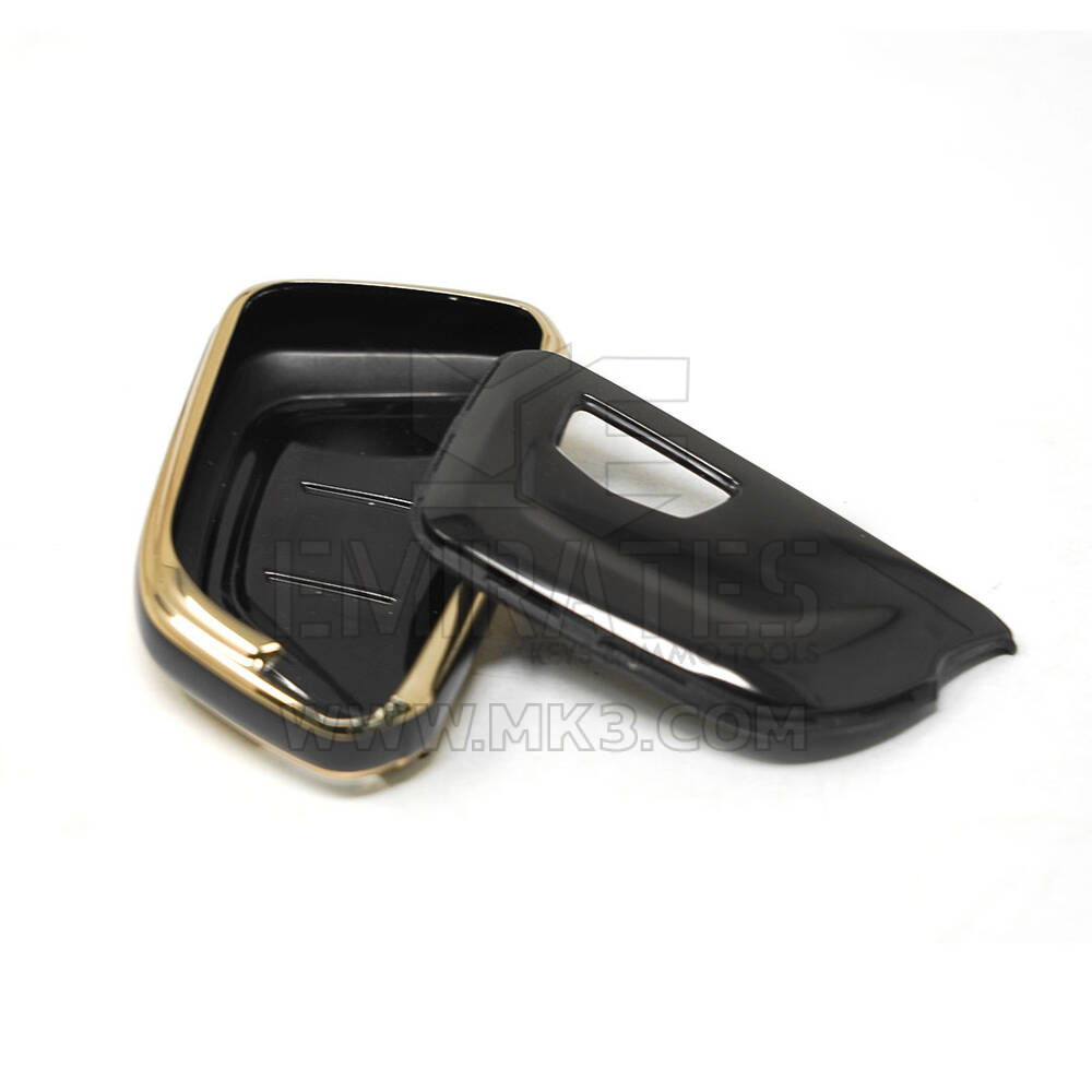 New Aftermarket Nano High Quality Cover For Cadillac CTS Remote Key 4+1 Buttons Black Color | Emirates Keys
