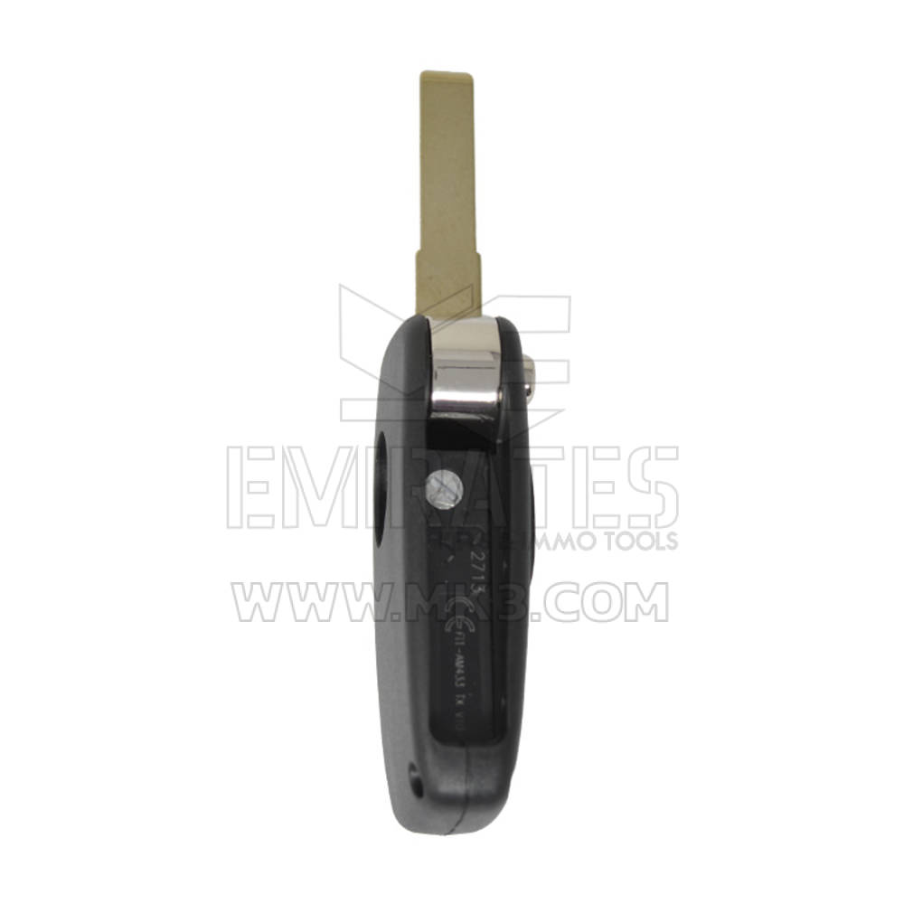 High Quality Aftermarket Fiat Fiorino Flip Remote Key Shell 3 Button Black Color, Emirates Keys Remote key cover, Key fob shells replacement at Low Prices.